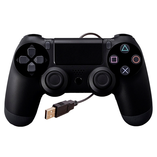 Imagen de Joystick Compatible Playstation ps4 Cableado