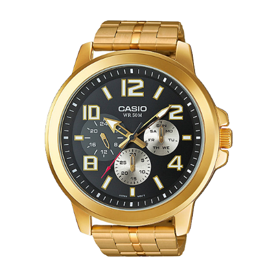 Reloj Casio Caballero MTP-X300G Dorado