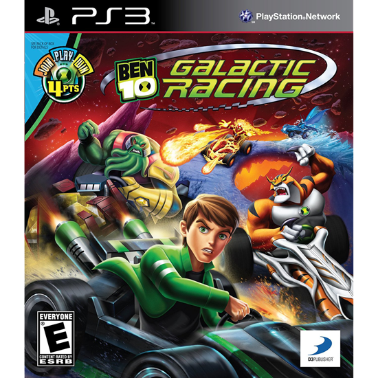 Juego Original PS3 Ben 10 Galactic Racing