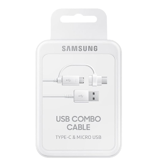 Imagen de Cable 2 en 1 Samsung Tipo C/Micro USB DG930