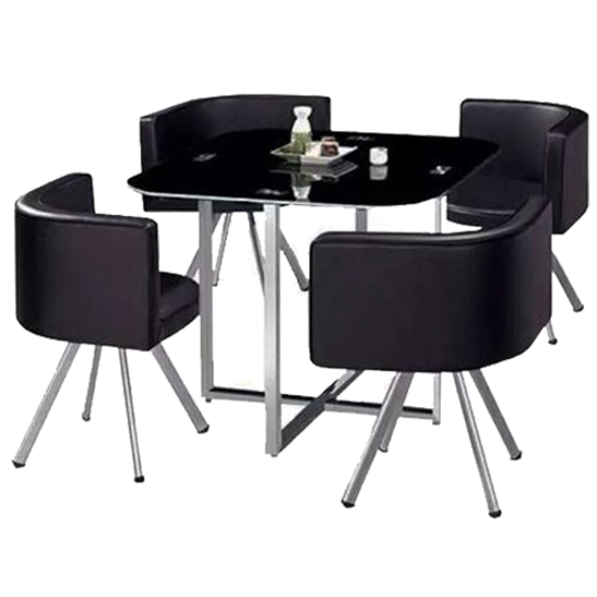 Imagen de Set Mesa de Vidrio + 4 Sillas 228032