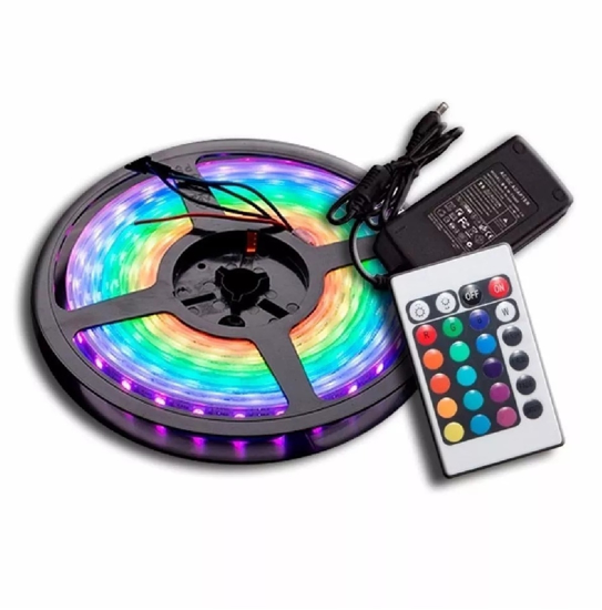 Imagen de Tira Cinta Led Colores RGB 10 Metros + Control