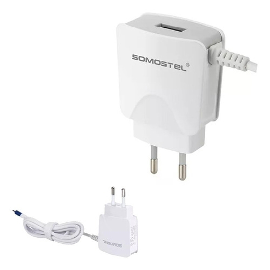 Imagen de Cargador Eléctrico Tipo C Somostel 2.1A