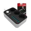 Imagen de Cargador USB X 6 + 3 Schuko SE3631