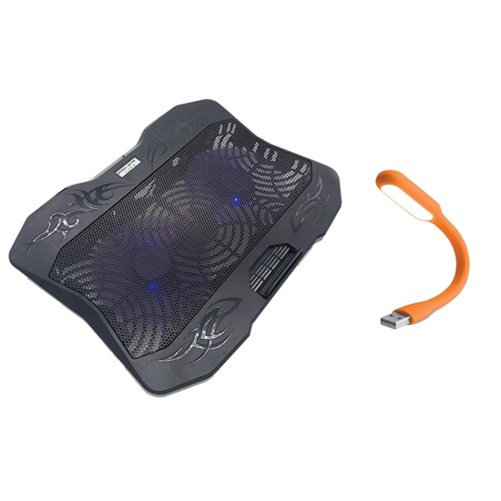 Imagen de Bandeja para Notebook Cooler F1 + Luz USB Flexible