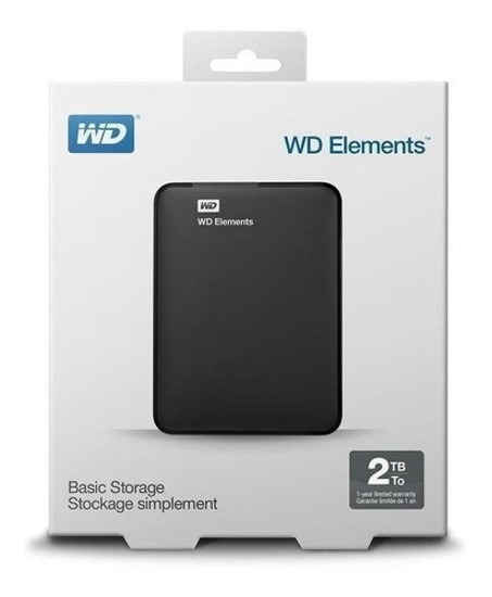 Imagen de Disco Duro Externo Western Digital Element 2TB