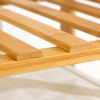 Imagen de Estantería Perchero Madera Color Caoba 130x40x140 cm