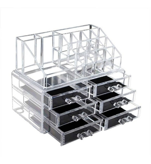 Imagen de Organizador Acrílico Multifunción Maquillaje 8805
