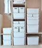Imagen de 3 Cajas Organizadoras Plástico con Tapa 4L cada una