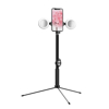 Imagen de Soporte Selfie con Trípode, Control BT y Aros de Luz YB R13