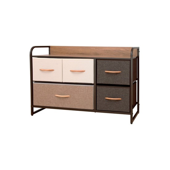 Imagen de Mueble Cajonera Organizador 5 Cajones Tela