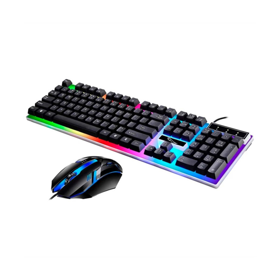 Imagen de Kit Teclado y Mouse Gamer RGB JK-1980