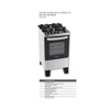 Imagen de Cocina Punktal 4 Hornallas Pk-gl44 Inox Gas