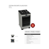 Imagen de Cocina a Gas Punktal PK-735 4 Hornallas Encanto Glass
