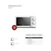 Imagen de Horno Microondas Punktal 20 L PK-2019 M