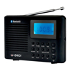 Imagen de Radio Portátil AM/FM Digital Bluetooth Reloj Alarma SP-21BT U-Digi