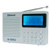 Imagen de Radio Portátil AM/FM Digital Bluetooth Reloj Alarma SP-21BT U-Digi