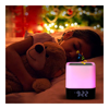 Imagen de Parlante Reloj Despertador Bluetooth Veladora RGB Recargable GT-1412