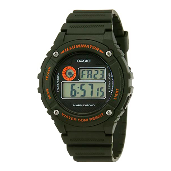 Imagen de Reloj Casio W-216H-3B