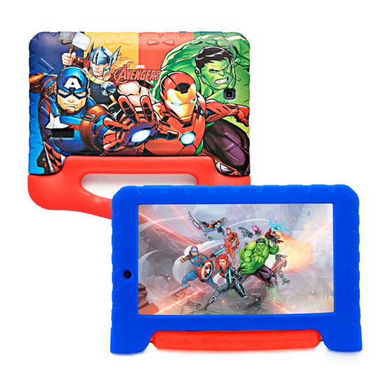 Imagen de Tablet Kids Avengers 7 WiFi 2/32 GB Multilaser