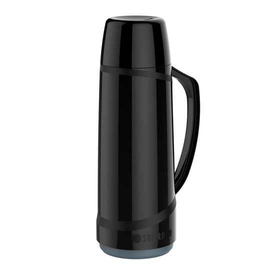 Imagen de Termo 1L CRISTAL SOPRANO NEGRO