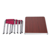 Imagen de Mesa de Camping plegable de aluminio con 4 banquetas