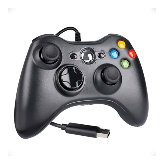 Imagen de Joystick Xbox Cableado Compatible para PC