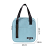 Imagen de Lunchera Bolso Almuerzo Unisex Aislante 6.5 Litros Colores