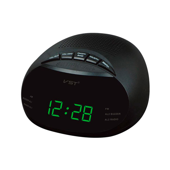 Imagen de Radio Reloj LED con Despertador VST-901
