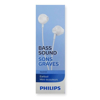 Imagen de Auriculares Philips TAUE100 Cableados In-ear Blancos