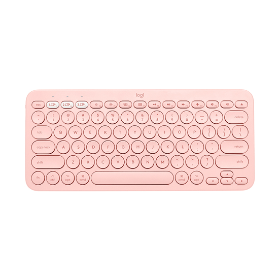 Imagen de Teclado Bluetooth Logitech K380 Rosado Español