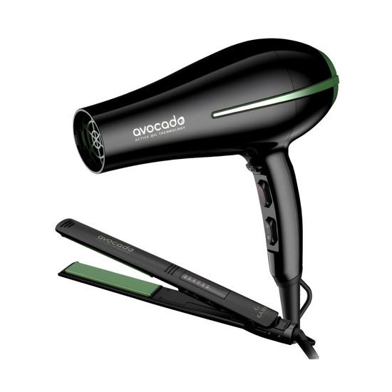 Imagen de Combo Secador Avocado 2200W + Planchita LED Avocado 230°C