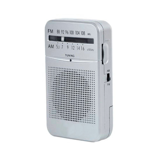 Imagen de Radio de bolsillo AM/FM ICF-961 pila AA