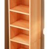 Imagen de Estantería Biblioteca 30x180 cm Color Blanca 6 Estantes