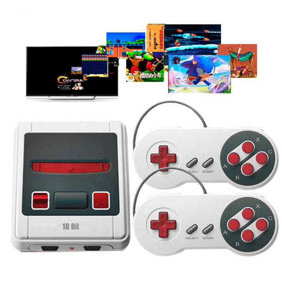 Imagen de Consola 16 BIT Super Mini MD 167 Juegos