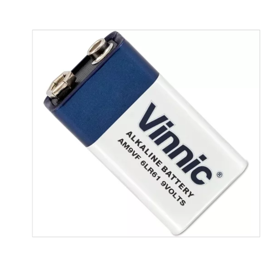 Imagen de Bateria 9v Alcalina Vinnic Alkaline 9 Volts