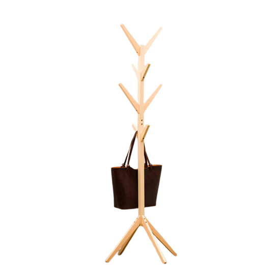 Imagen de Perchero Madera de Pie 175x45cm Color Claro