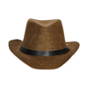 Imagen de Somprero Panama Unisex Color Marrón de Ala Ancha j235