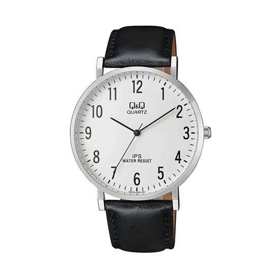 Imagen de Reloj para Caballero Q&Q QZ02J304Y Correa de cuero