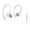 Imagen de Auriculares Deportivos Philips TAA1105WT Cableados con mic.