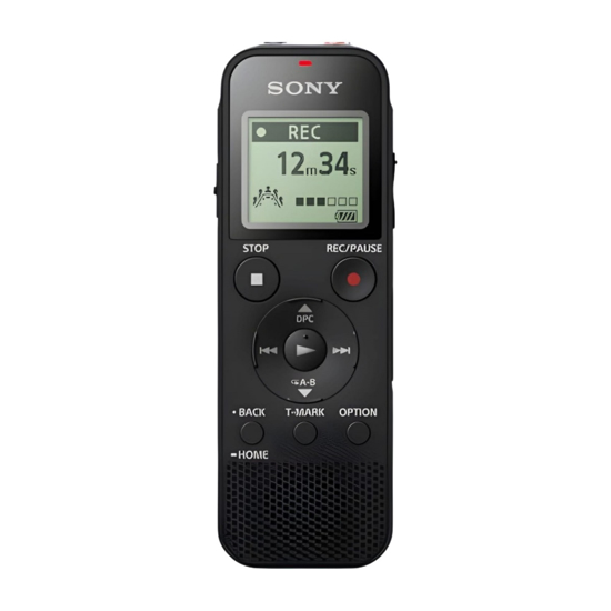 Imagen de Grabador de voz digital Sony PX470. 4 GB. PCM linear o mp3