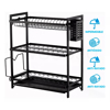 Imagen de Escurridor Platos Metal 3 Niveles Mesada