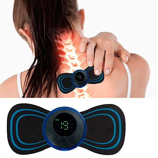 Imagen de Masajeador Mini Portátil Para Brazos Cervical  Cuello Recargable
