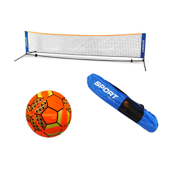 Imagen de Red 3m tenis futbol con bolso y pelota playa Filippo