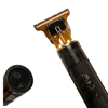 Imagen de Corta Barba T9 recargable USB 4 Peines Negra Vintage