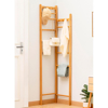 Imagen de Perchero Esquinero de Madera Bambú 45x170 cm Natural