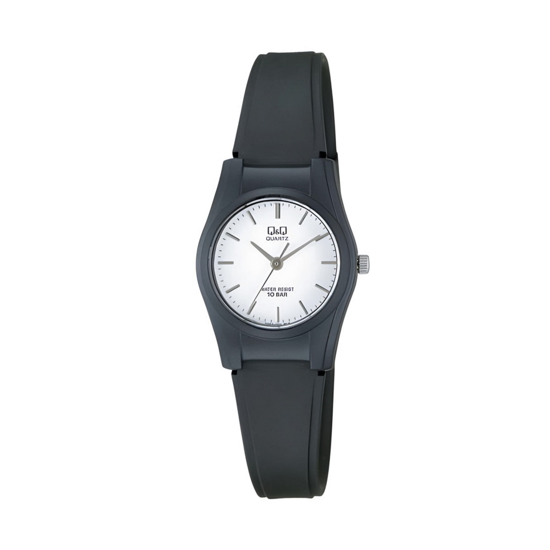 Imagen de Reloj de Dama Q&Q VQ03J003Y PVC Esfera blanca