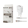 Imagen de Cargador BLOOX 2 USB 3.1A + Cable Tipo C