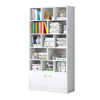 Imagen de Estantería Biblioteca 6 Niveles Blanca 178x80 cm