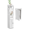 Imagen de Mueble Organizador 4 Niveles Baño Papel Higiénico Blanco 80x15 cm